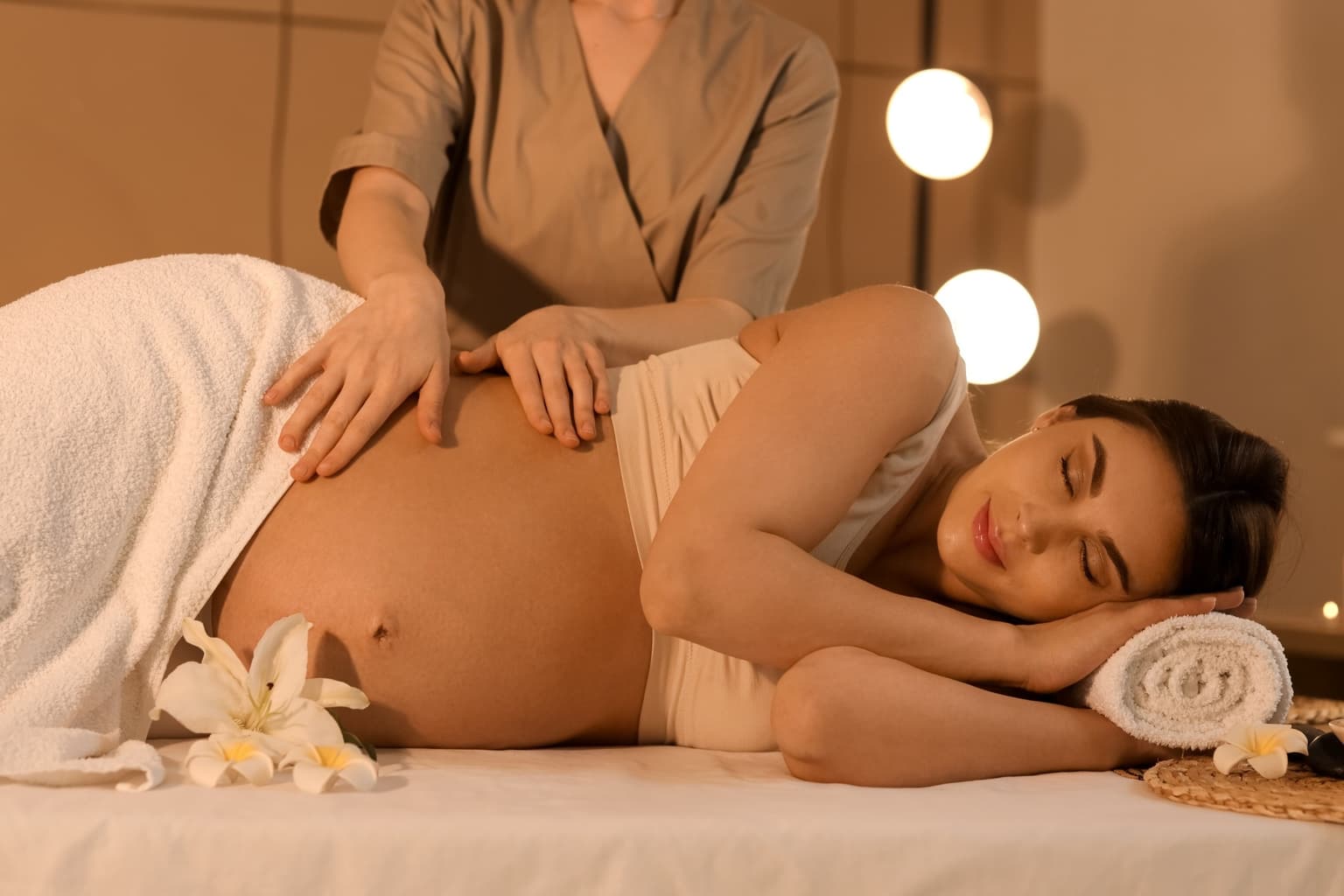 30 Minute Pregnancy Massage session Eastbourne