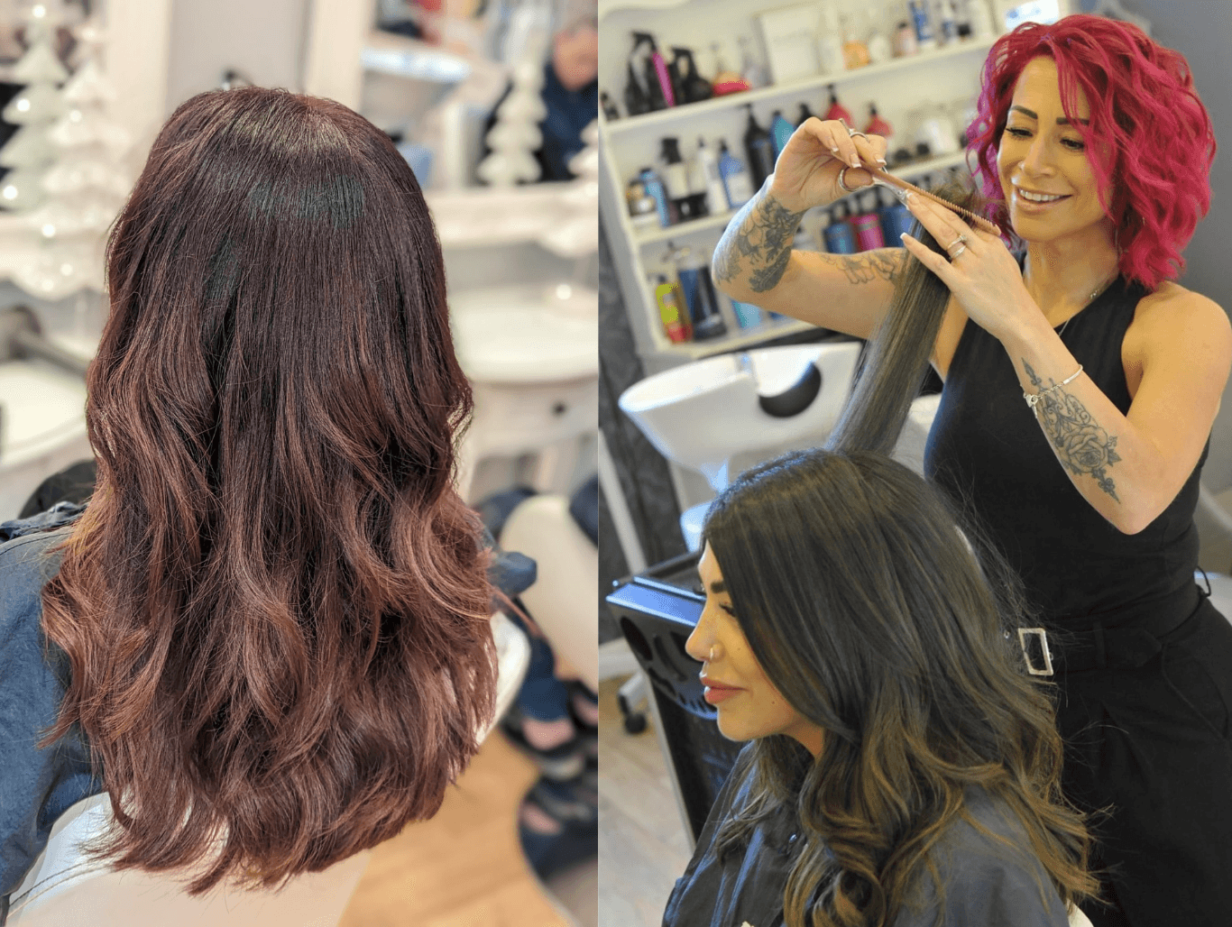 Image oif a cut and blowdry at Dolls House